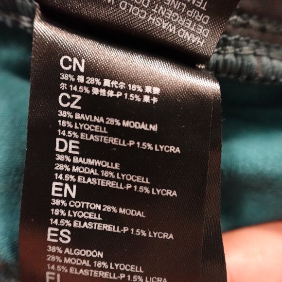 Kuhl Kultivatr Kargo Crop Pants Women’s Size 6 Everglade Teal - Picture 13 of 14